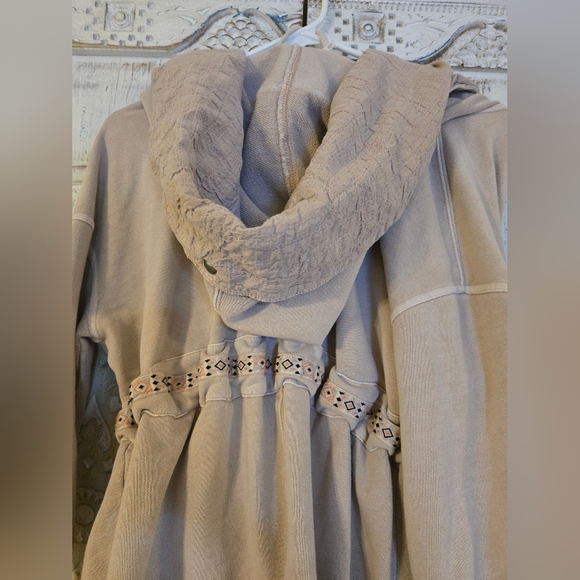 Free People Studio City Cardigan Xsmall Fit Small-med. Drawstring - Picture 7 of 9